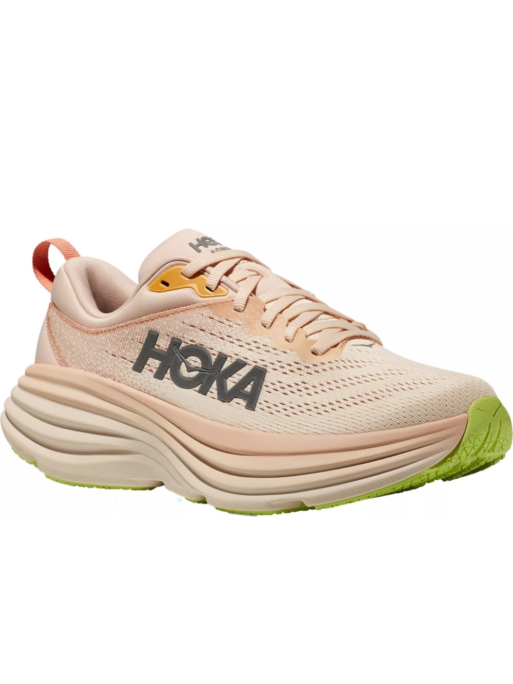 Hoka Women's Bondi 8 - Cream & Vanilla